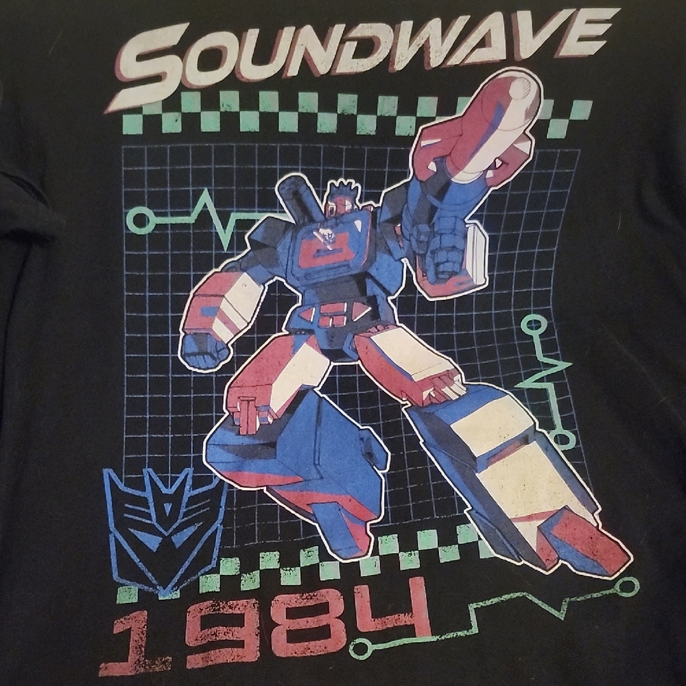 Soundwave 1984 Transformers Shirt
